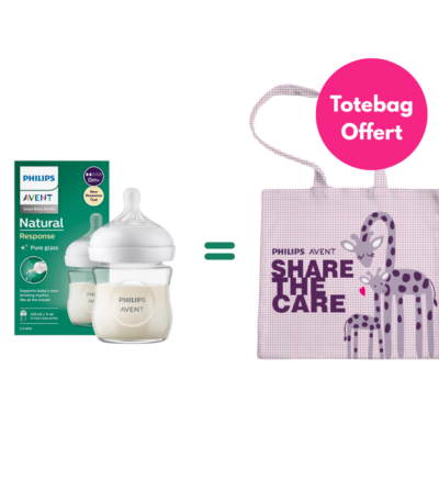 Avent Bib Natural En Verre 3.0Teat 0M+ 125MlSCY930/01