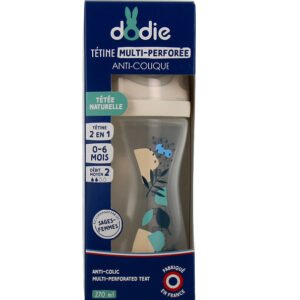 Dodie Bib Multi Perforée 0-6M Garçon 270Ml