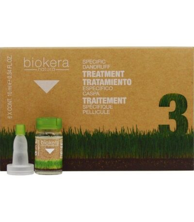 Biokera Nature Traitement Anti Pelliculaire Ampoules 6*10Ml