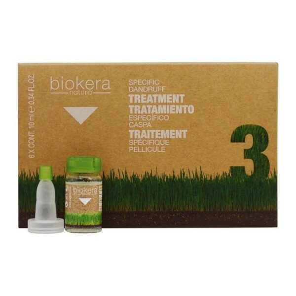 Biokera Nature Traitement Anti Pelliculaire Ampoules 6*10Ml