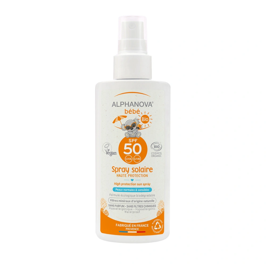Alphanova Bebe Spray Solaire Spf50+125Ml