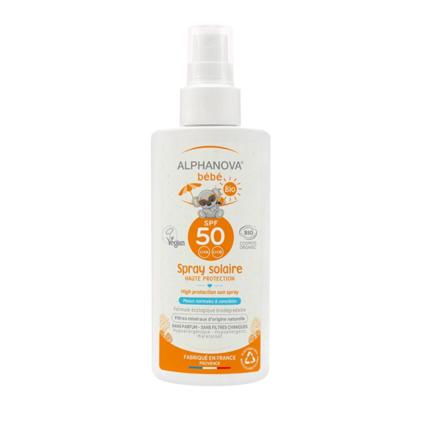 Alphanova Bebe Spray Solaire Spf50+125Ml