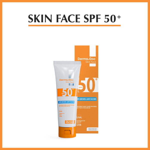 Dermadoc Skin Face Toucher Sec Invisible Spf50+ 50Ml