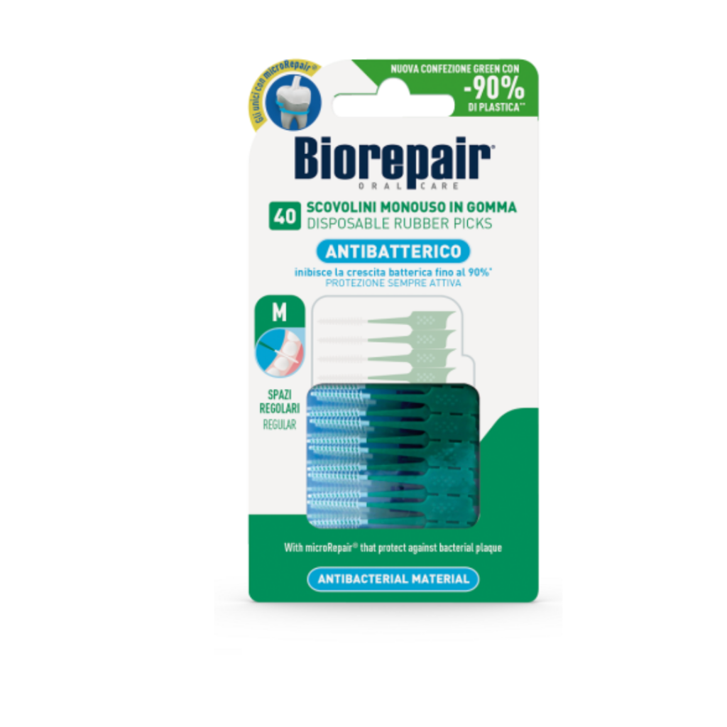 Biorepair Brossettes Interdentaires jetables 40pcs L