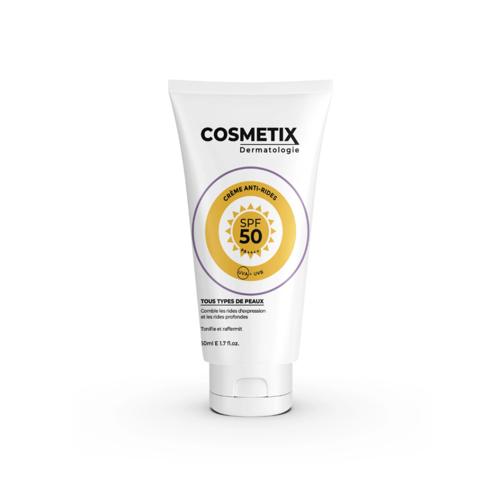 Cosmetix Ecran Solaire Anti Rides SPF50