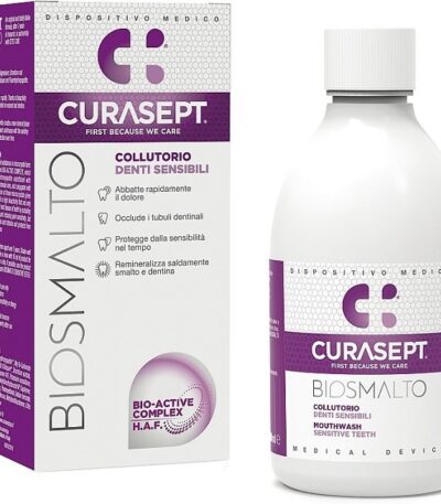 Curasept Biosmalto Bain De Bouche Sensitive 300Ml