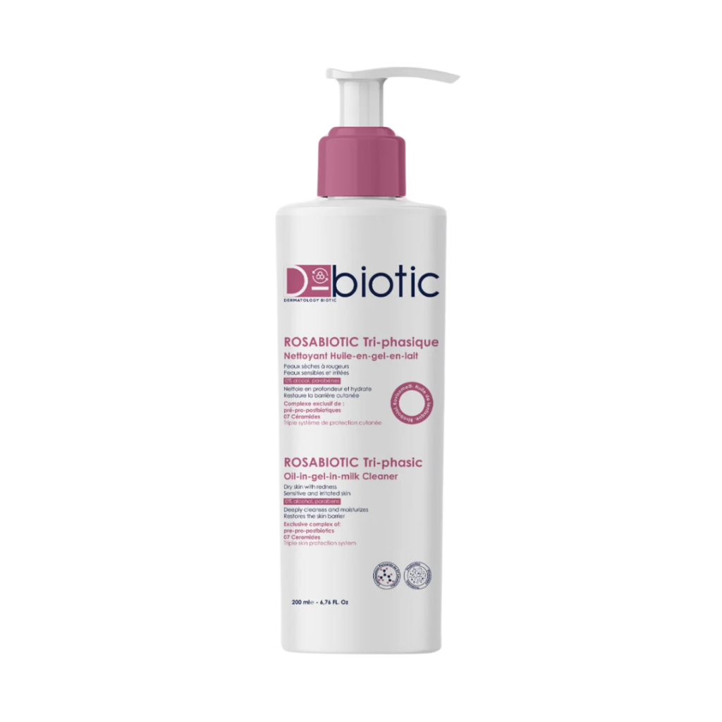D Biotic Rosabiotic Tri Phasique Nettoyant 200Ml