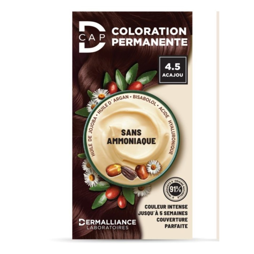 D Cap Coloration Permanente Acajou 4.5 D Cap Coloration Permanente Acajou 4.5