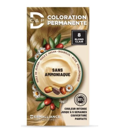 D Cap Coloratio Permanente Blond Clair 8