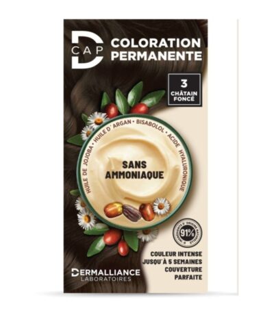 D Cap Coloration Permanente Chatin Foncé 3