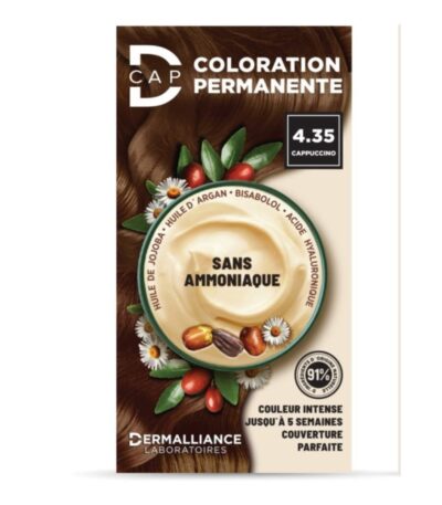 D Cap Coloration Permanente Cappuccino 4.35