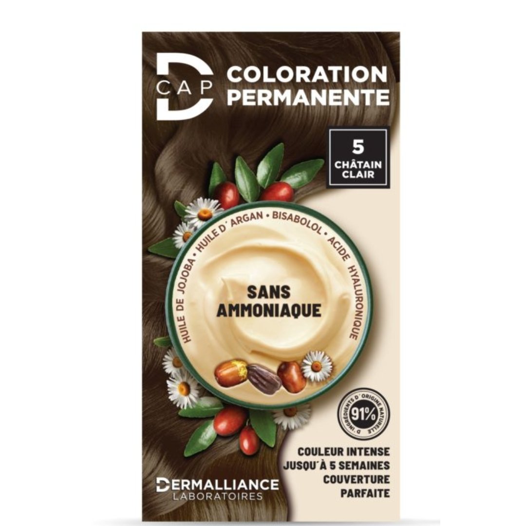D Cap Coloration Permanente Chatin Clair 5 D Cap Coloration Permanente Chatin Clair 5