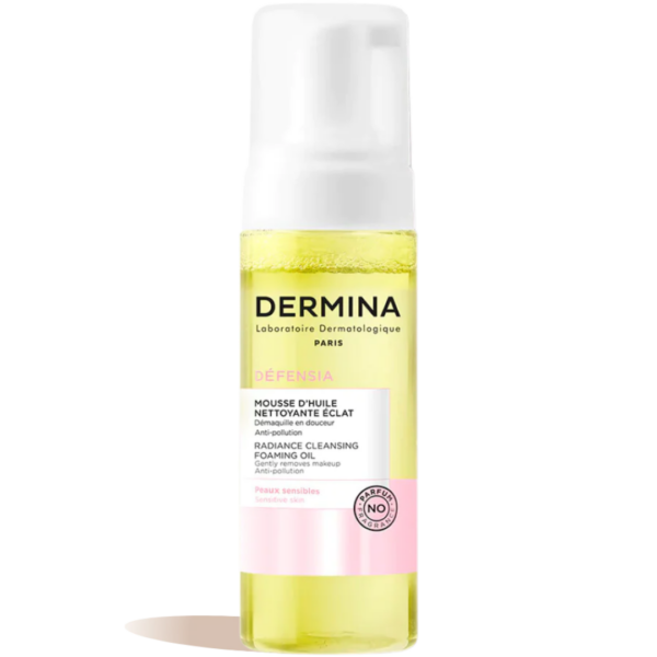 Dermina Defensia Mousse D'Huile Nettoyante Eclat 150Ml