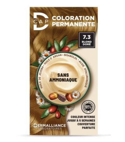 D Cap Coloration Permanente Blond Doré 7.3