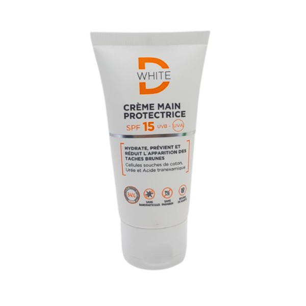 D White Creme Main Protectrice Spf15+50Ml