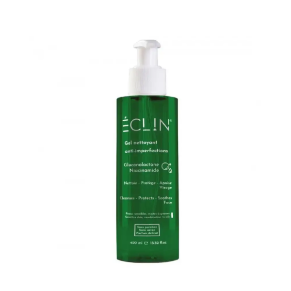 Eclin Gel Nettoyant Anti Imperfections 400Ml