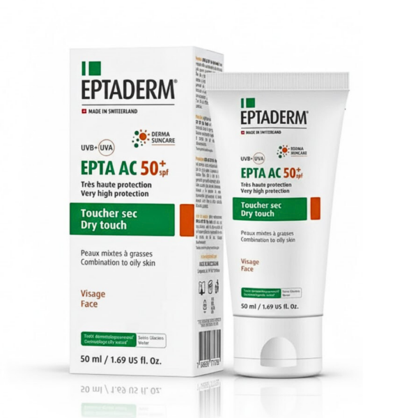 Eptaderm Epta AC Toucher Sec Spf50+ 50Ml