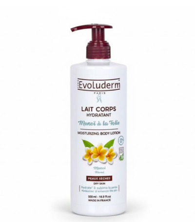 Evoluderm Lait Corps Monoi A La Folie 500Ml