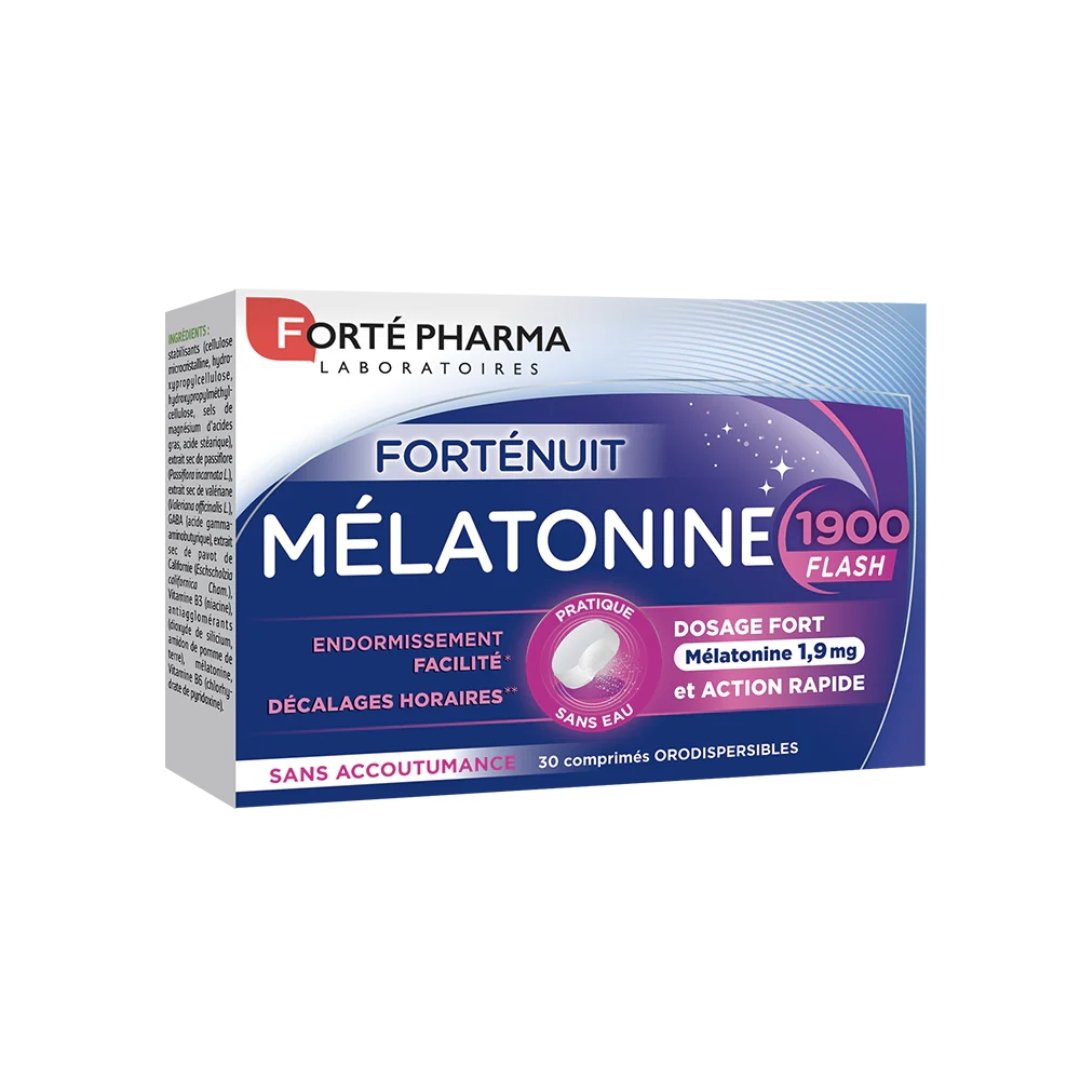 Forte Pharma Melatonine 1900Flash 30Cp Forte Pharma Melatonine 1900Flash 30Cp