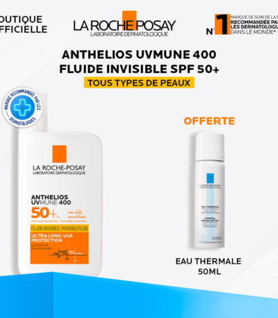 Roche Posay Anthelios Shaka Fluide Uvmune 400 SPF50 + Eau Thermal 50ML