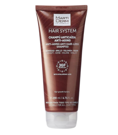 Martiderm Hair System Shamp Anti Chute Anti Aging 200Ml