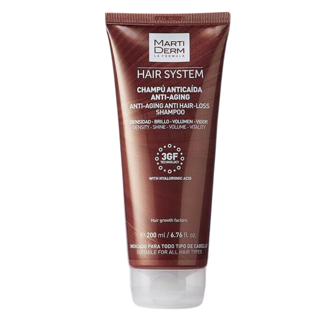 Martiderm Hair System Shamp Anti Chute Anti Aging 200Ml Martiderm Hair System Shamp Anti Chute Anti Aging 200Ml