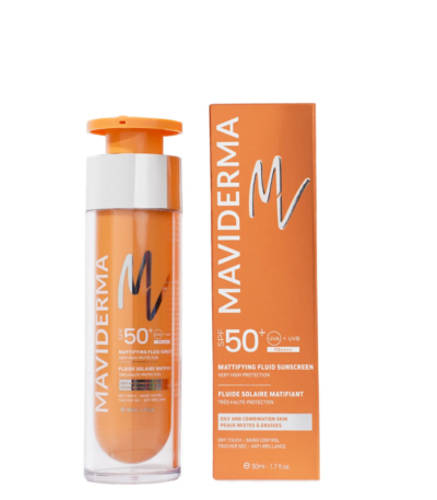 Maviderma Fluide Solaire Matifiant Spf50+50Ml