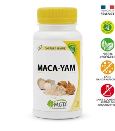 Mgd Maca-Yam Pillulier 120Gel
