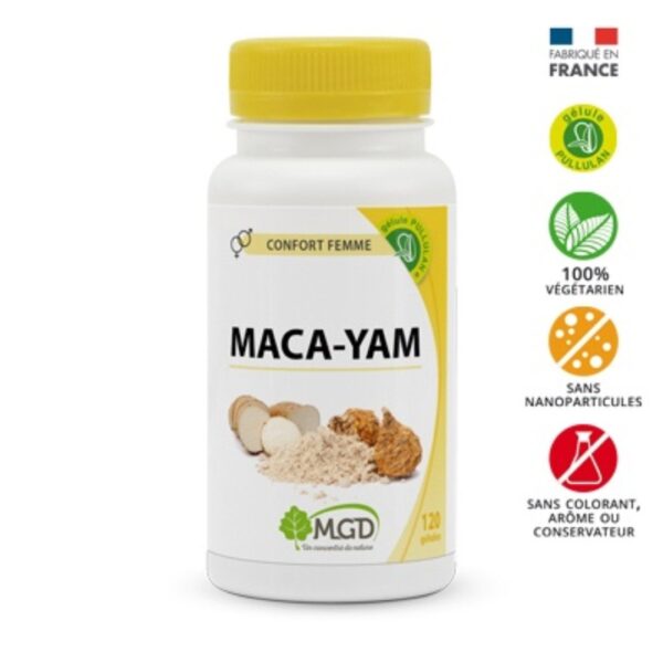 Mgd Maca-Yam Pillulier 120Gel