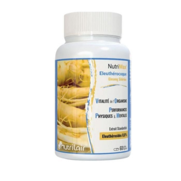 Nutrimax Eleuthrocoque 300 Mg 60 Gel