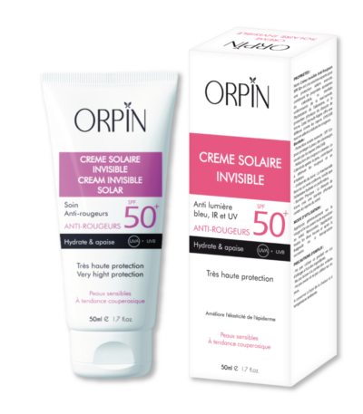 Orpin Creme Solaire Anti Rougeurs Spf50 +50Ml