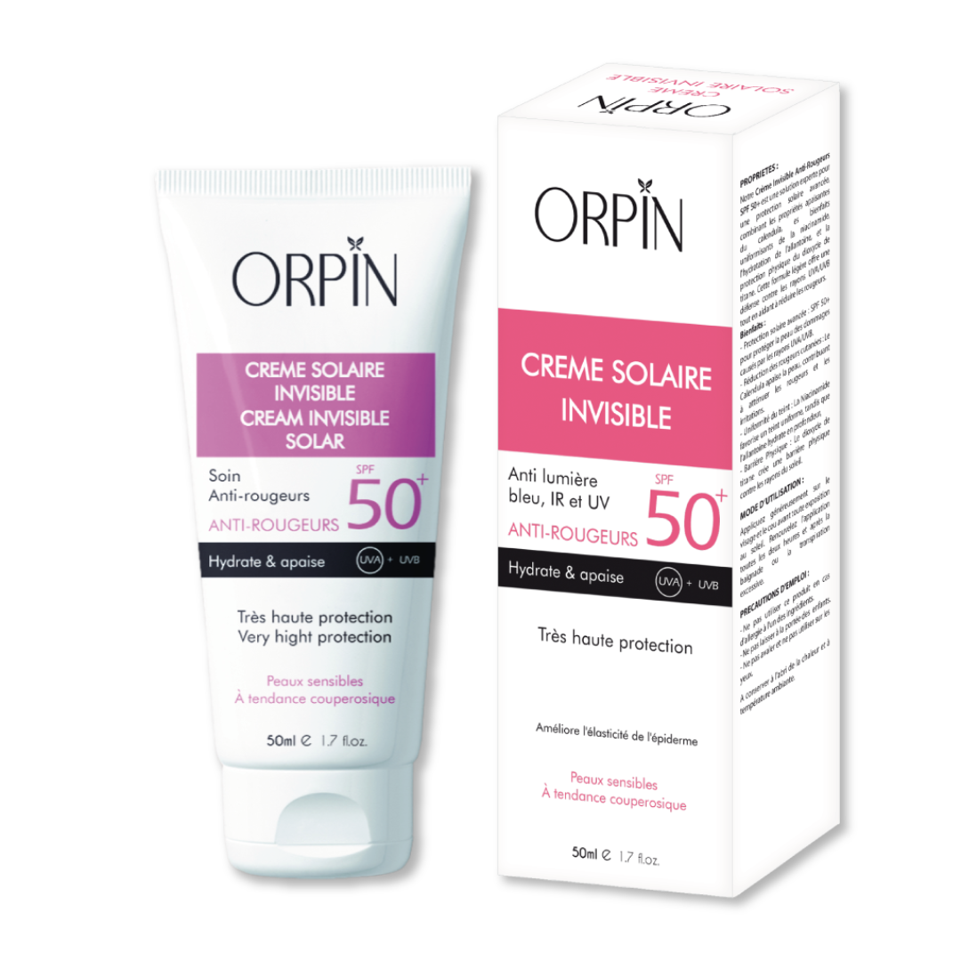 Orpin Creme Solaire Anti Rougeurs Spf50 +50Ml Orpin Creme Solaire Anti Rougeurs Spf50 +50Ml