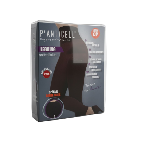 P'Anticell Legging Opaque Aubergine XXL