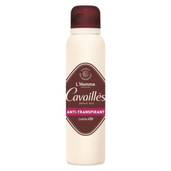 R Cavailles Deo Absorb+ Soin Regulateur Homme Spray 150Ml