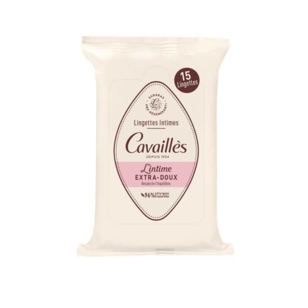 R Cavailles Lingettes Extra Douces 15U