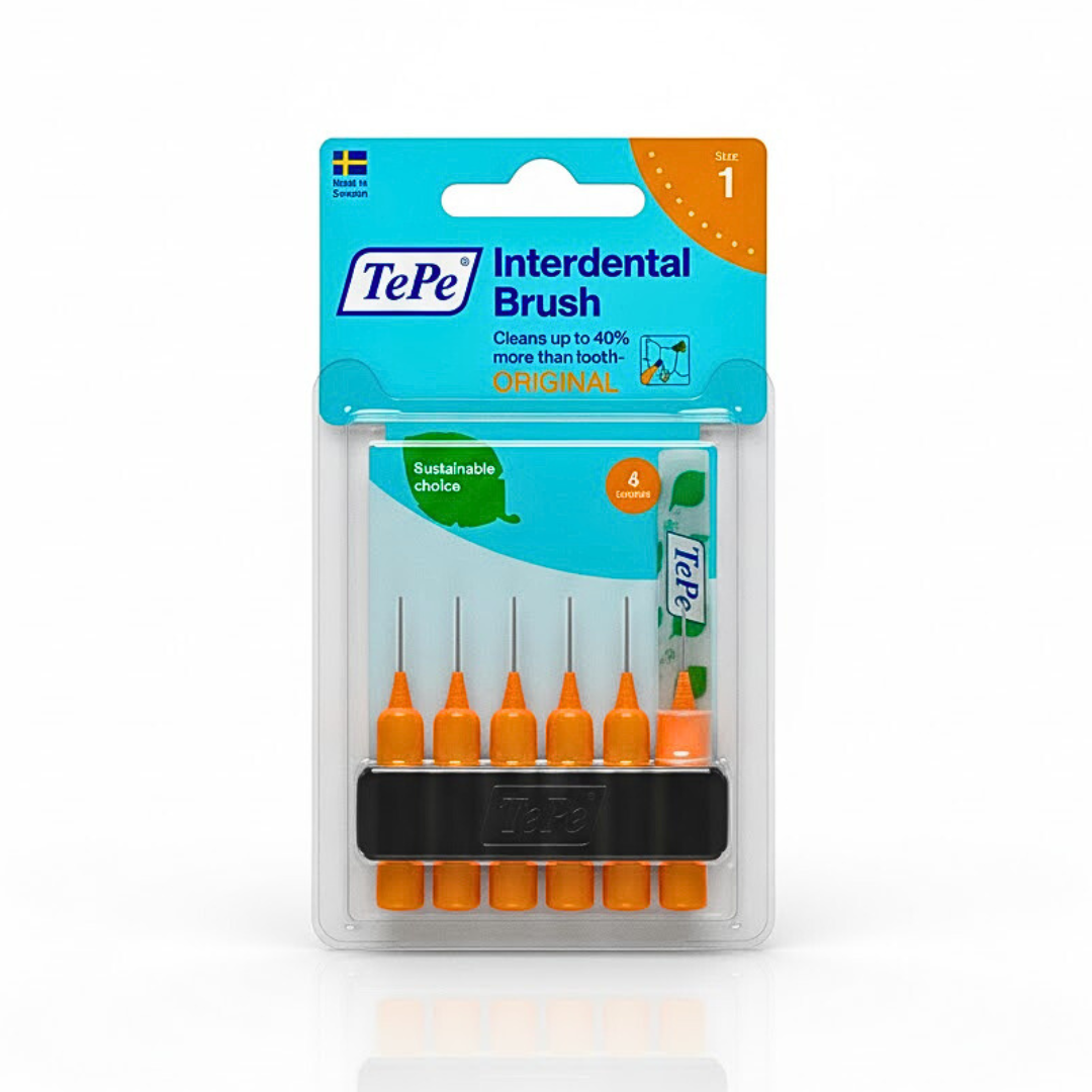 Tepe Interdental Brush Original Orange T1 Tepe Interdental Brush Original Orange T1