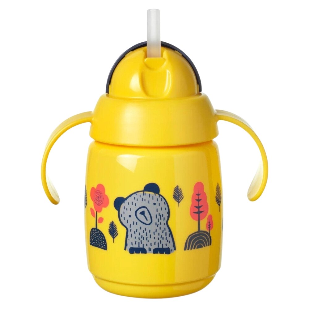 Tommee Tippee Tasse A Paille Super Star Jaune 6m+ 300Ml Tommee Tippee Tasse A Paille Super Star Jaune 6m+ 300Ml