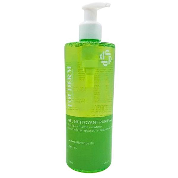 Touderm Gel Nettoyant Purifiant 400Ml