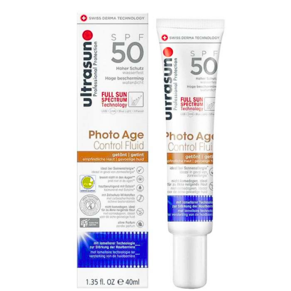 Ultrasun Photo Age Control Fluid Teinte SPF50 40ml
