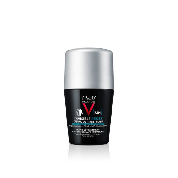 Vichy Homme Deo Detranspirant Invisible Resist 72h 50Ml