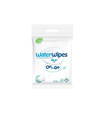 Waterwipes Format Voyage 10Lingettes