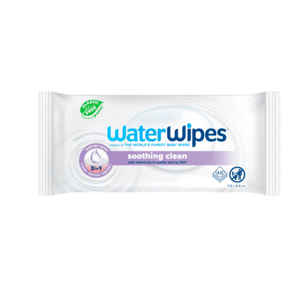 Waterwipes Apaisante Nettoyante 48Lingette