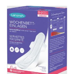 Lansinoh Serviettes Maternité Taille L 0-2 10Unités