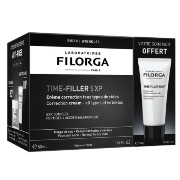 Filorga Coffret Time Filler 5XP Creme 50Ml+Skin Prep Mousse 30Ml