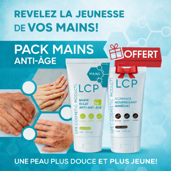 LCP pack Mains: Baume Eclat 75ml+Gommage Nourissant 100ml