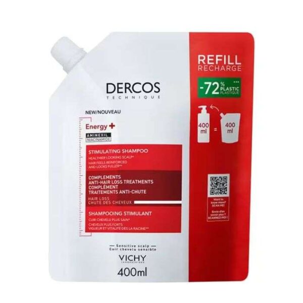 Vichy Recharge Dercos Shamp Energy+ 400Ml