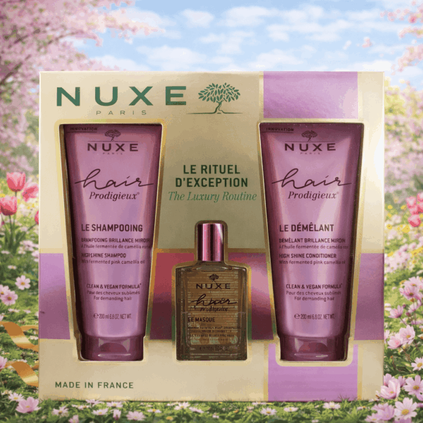 Nuxe Coffret Hair Prodigieux: Shampoing 200Ml+Demelant 200Ml+Masque 30Ml
