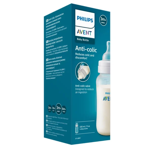 Avent Bib Anti Colic 3M+ SCY106/01 330Ml