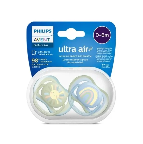 Avent 2 Suc Boy 0-6M Scf085/58+091/07