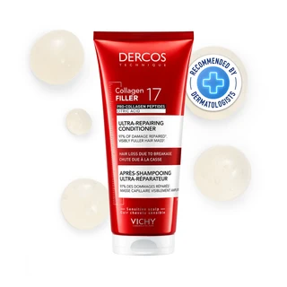 Dercos Collagen Filler 17 Apres-Shmapooing Ultra Reparateur 200ml